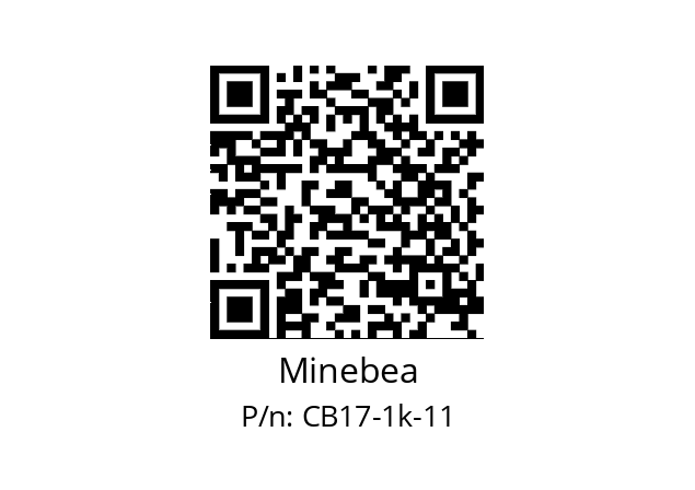   Minebea CB17-1k-11