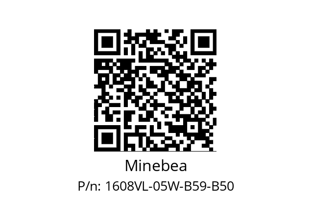   Minebea 1608VL-05W-B59-B50