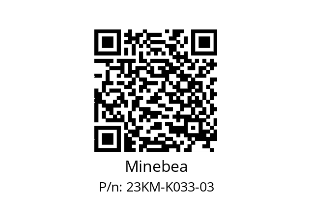   Minebea 23KM-K033-03