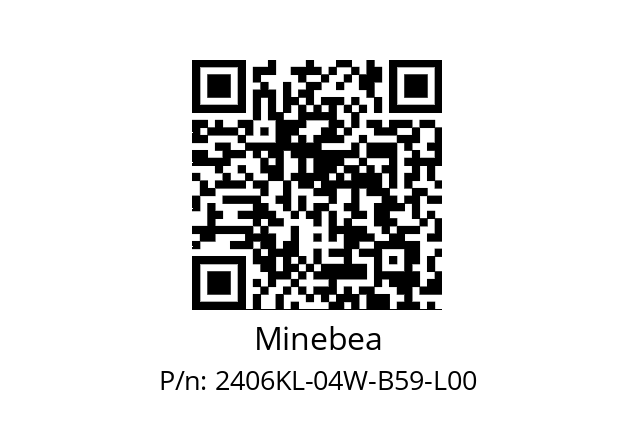   Minebea 2406KL-04W-B59-L00