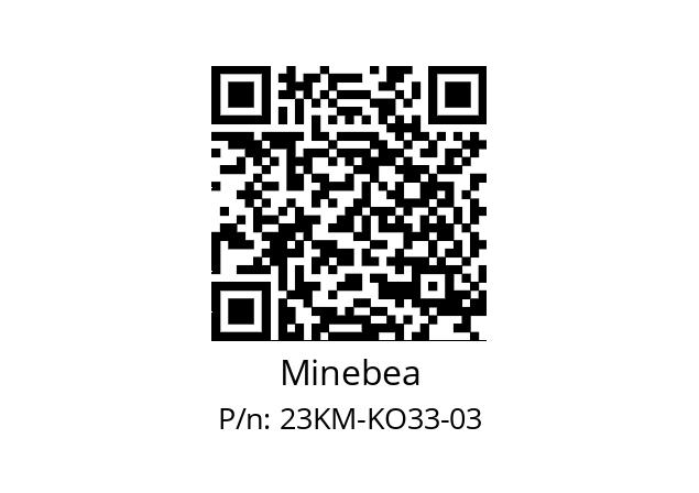   Minebea 23KM-KO33-03