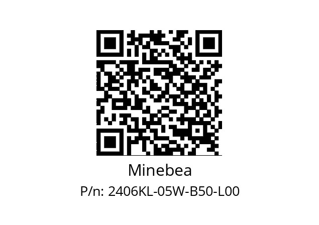   Minebea 2406KL-05W-B50-L00