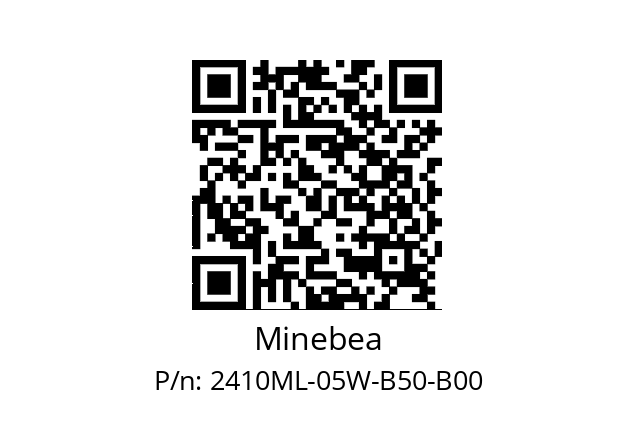   Minebea 2410ML-05W-B50-B00