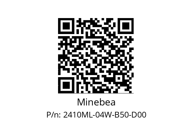   Minebea 2410ML-04W-B50-D00