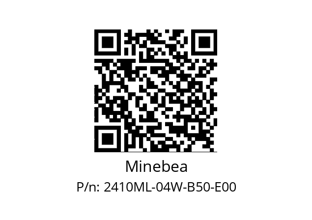   Minebea 2410ML-04W-B50-E00