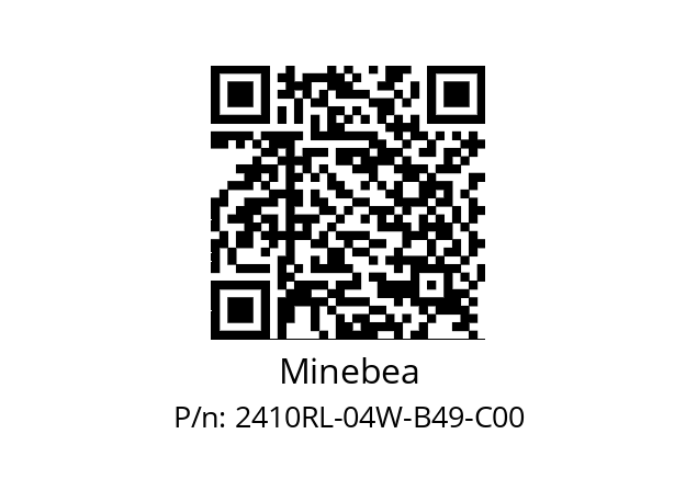   Minebea 2410RL-04W-B49-C00