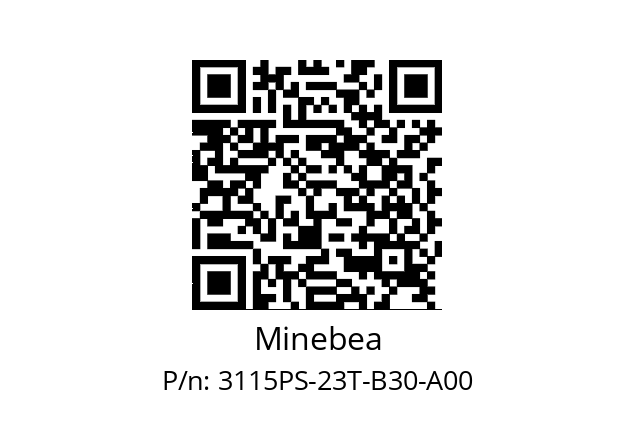   Minebea 3115PS-23T-B30-A00