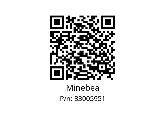   Minebea 33005951