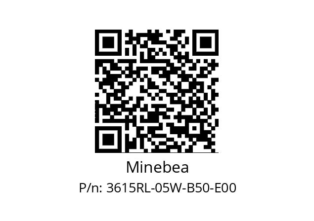   Minebea 3615RL-05W-B50-E00