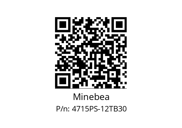   Minebea 4715PS-12TB30