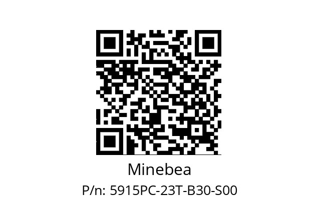   Minebea 5915PC-23T-B30-S00