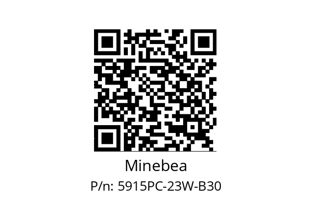   Minebea 5915PC-23W-B30