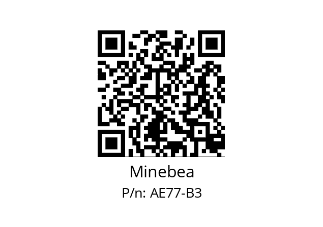   Minebea AE77-B3