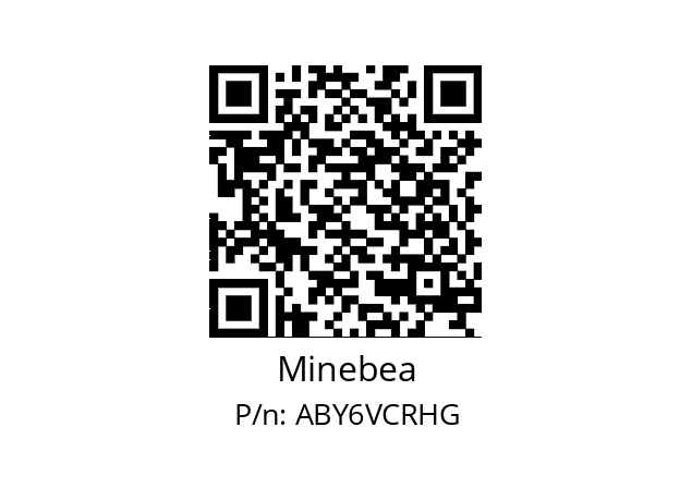   Minebea ABY6VCRHG