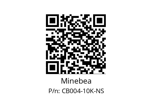   Minebea CB004-10K-NS