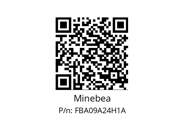   Minebea FBA09A24H1A