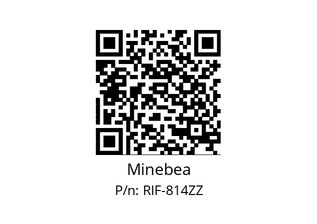   Minebea RIF-814ZZ