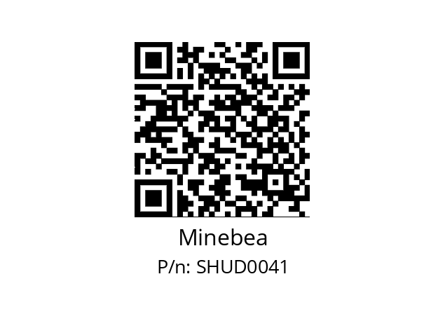   Minebea SHUD0041