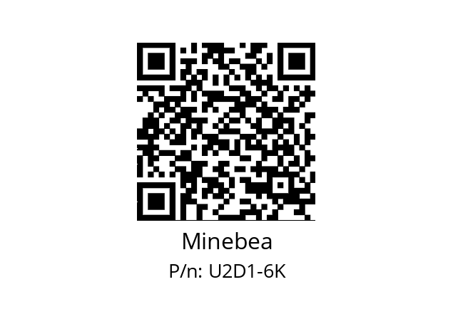   Minebea U2D1-6K