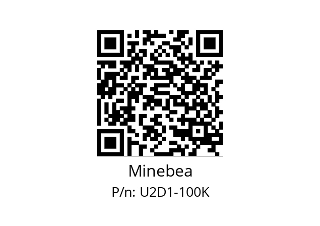   Minebea U2D1-100K