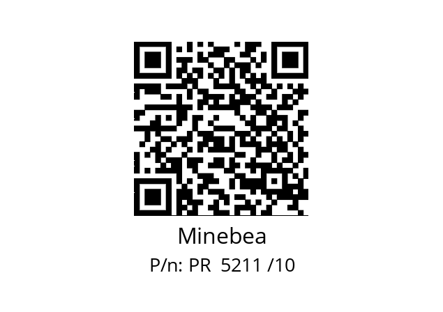   Minebea PR  5211 /10