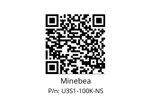   Minebea U3S1-100K-NS