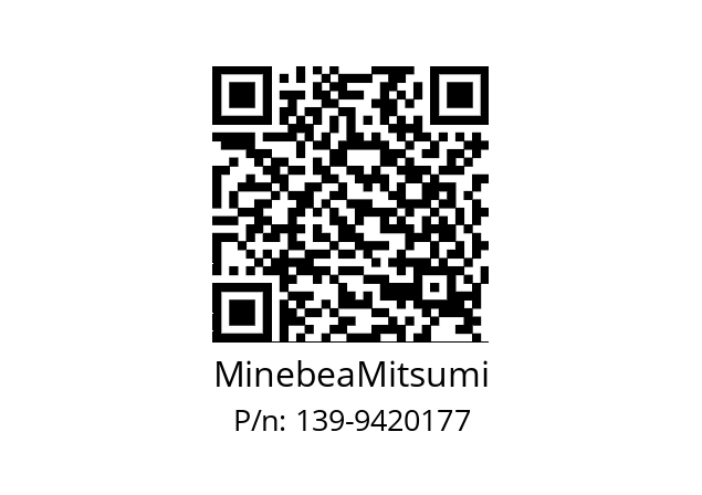   MinebeaMitsumi 139-9420177