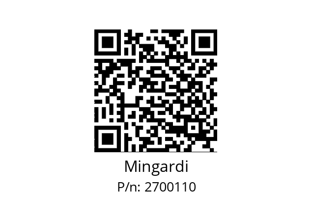   Mingardi 2700110