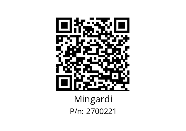   Mingardi 2700221