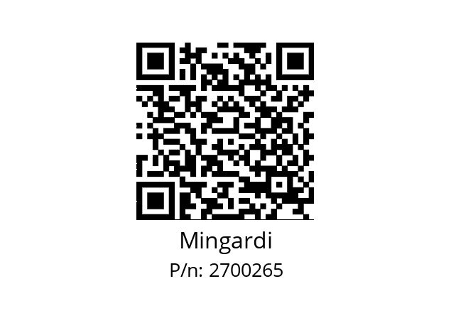   Mingardi 2700265