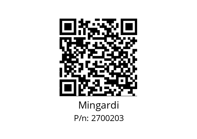   Mingardi 2700203