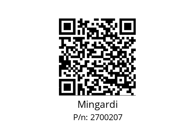   Mingardi 2700207