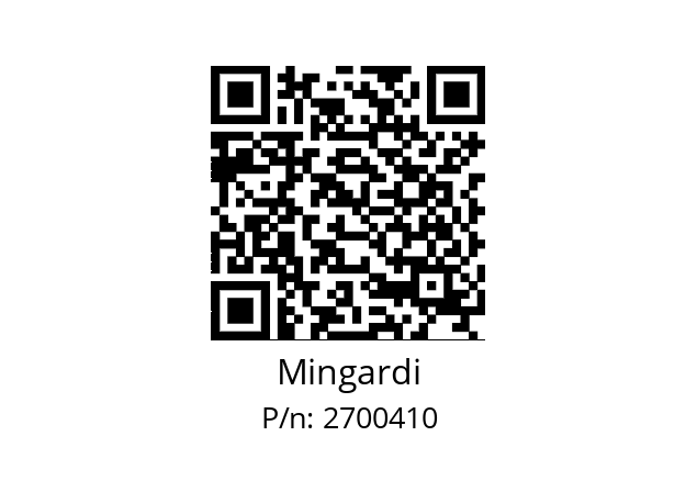   Mingardi 2700410