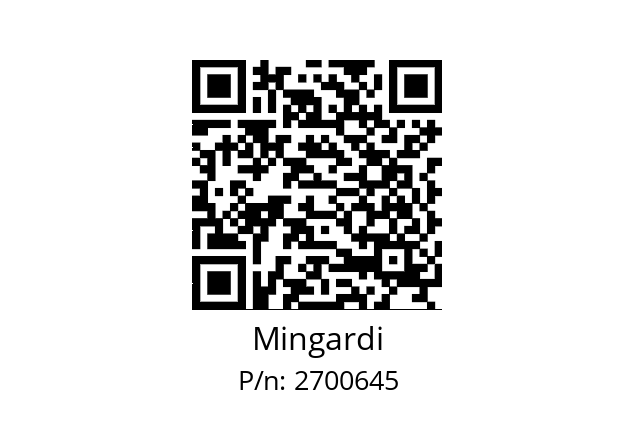   Mingardi 2700645