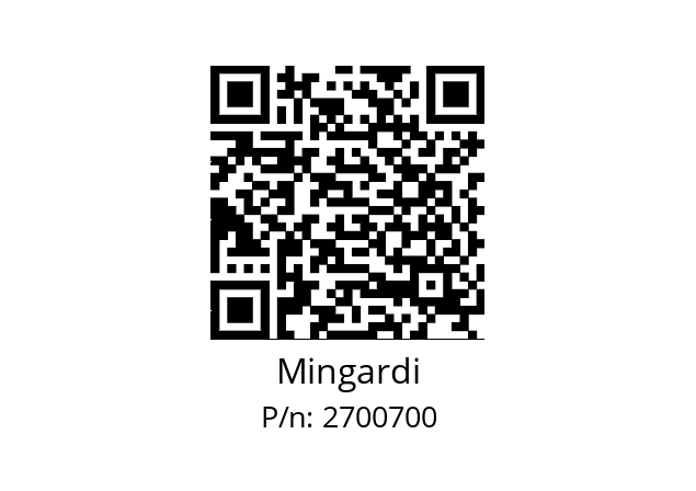   Mingardi 2700700