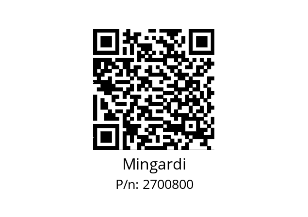   Mingardi 2700800