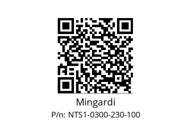   Mingardi NTS1-0300-230-100