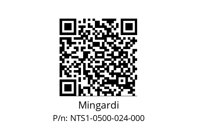   Mingardi NTS1-0500-024-000