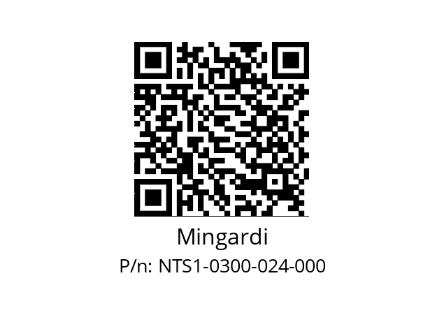   Mingardi NTS1-0300-024-000