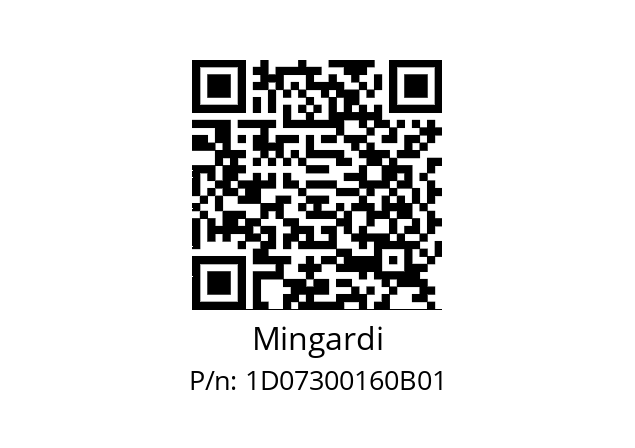   Mingardi 1D07300160B01