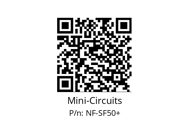   Mini-Circuits NF-SF50+