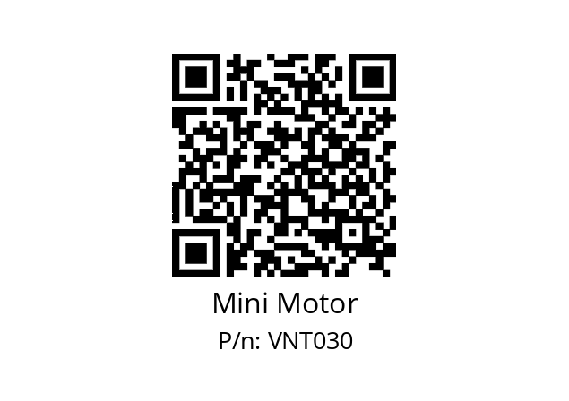   Mini Motor VNT030