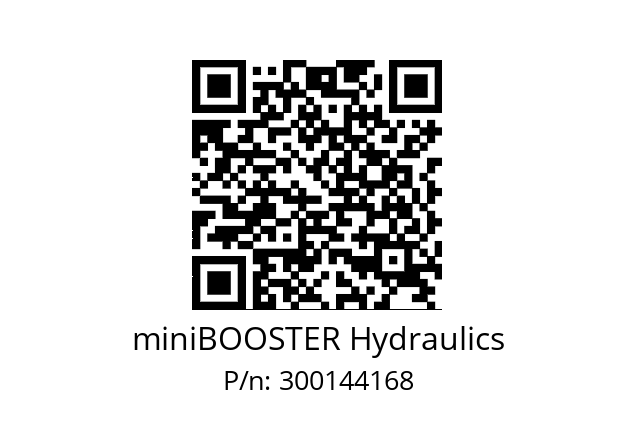   miniBOOSTER Hydraulics 300144168