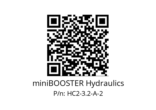   miniBOOSTER Hydraulics HC2-3.2-A-2