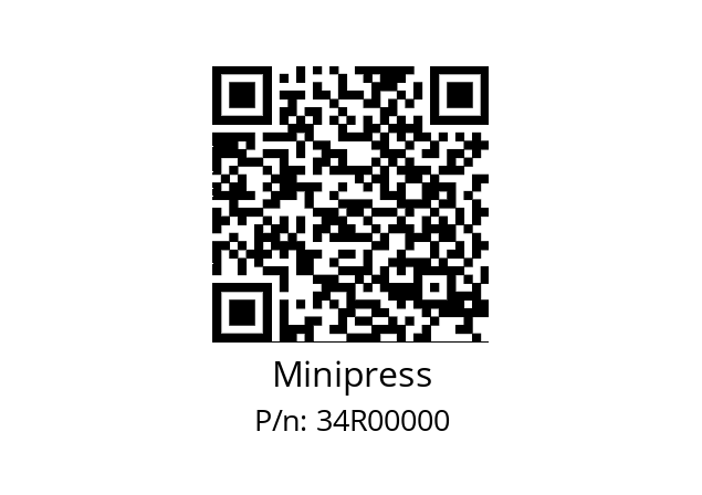   Minipress 34R00000