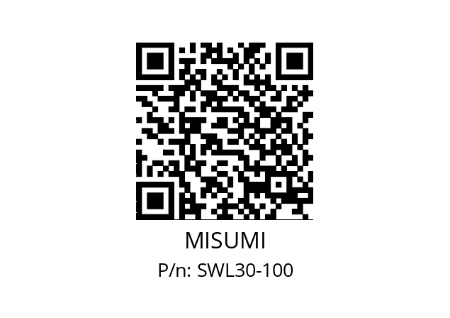   MISUMI SWL30-100