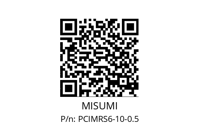   MISUMI PCIMRS6-10-0.5