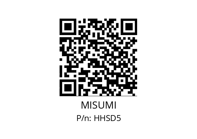   MISUMI HHSD5