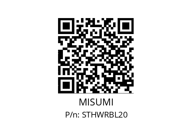   MISUMI STHWRBL20