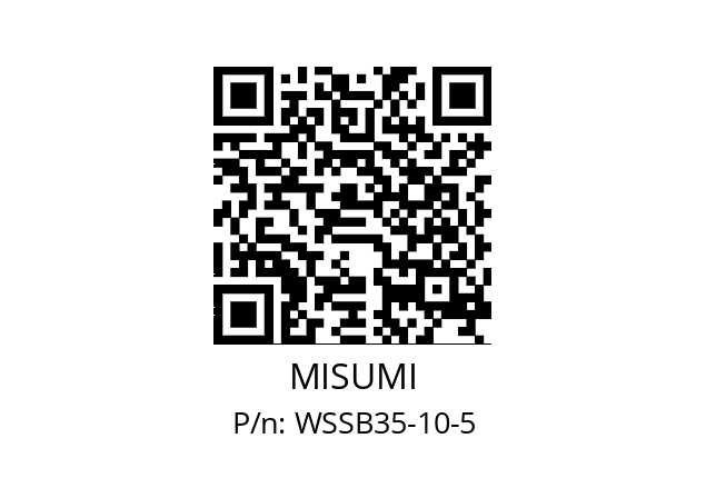   MISUMI WSSB35-10-5